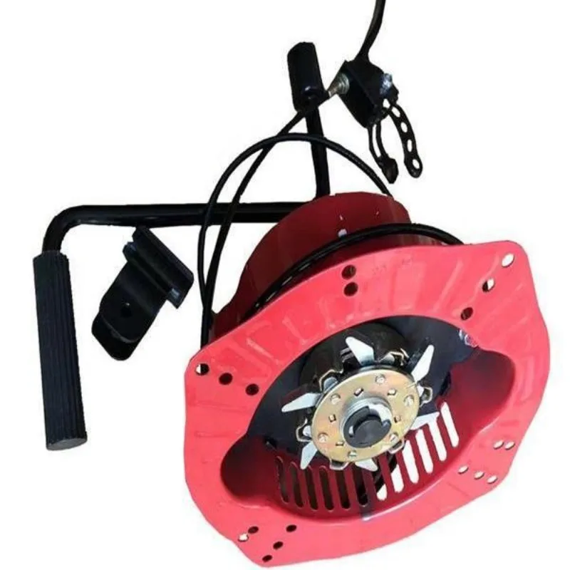 Micro tiller hand pull-free starter 173 178 186 192F air-cooled diesel engine six-claw new pull-free device