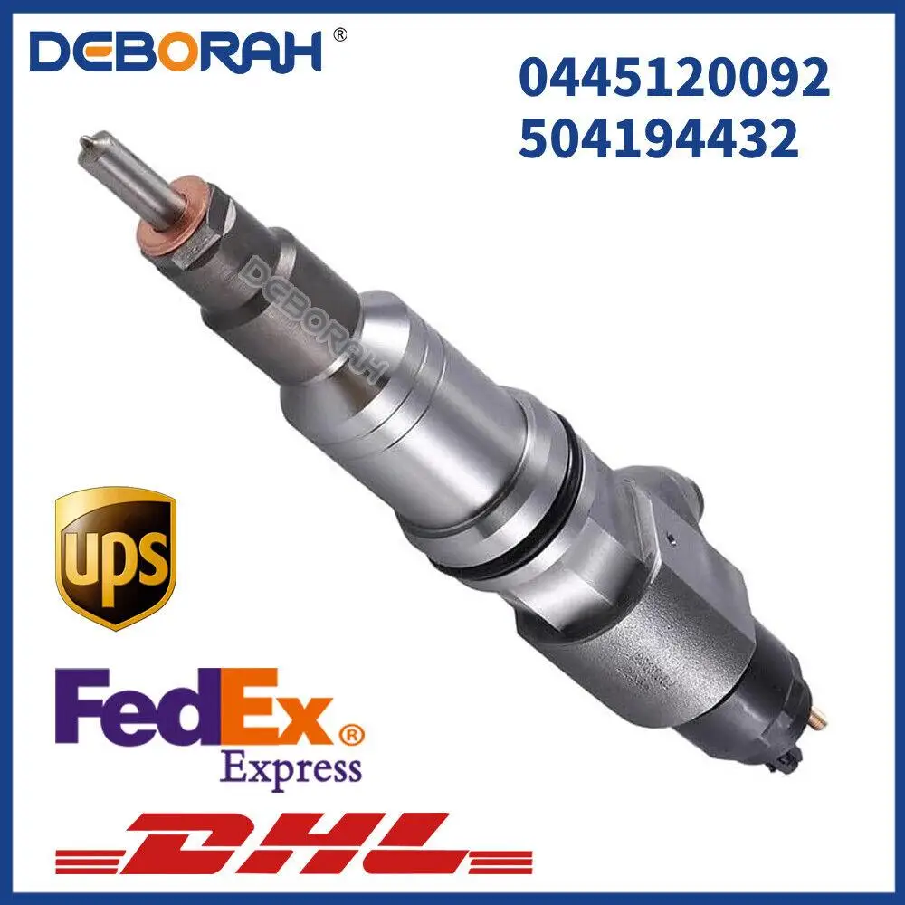 

0445120092 New Fuel Injector 0445120092 504194432 For New Holland For Bosch For IVECO