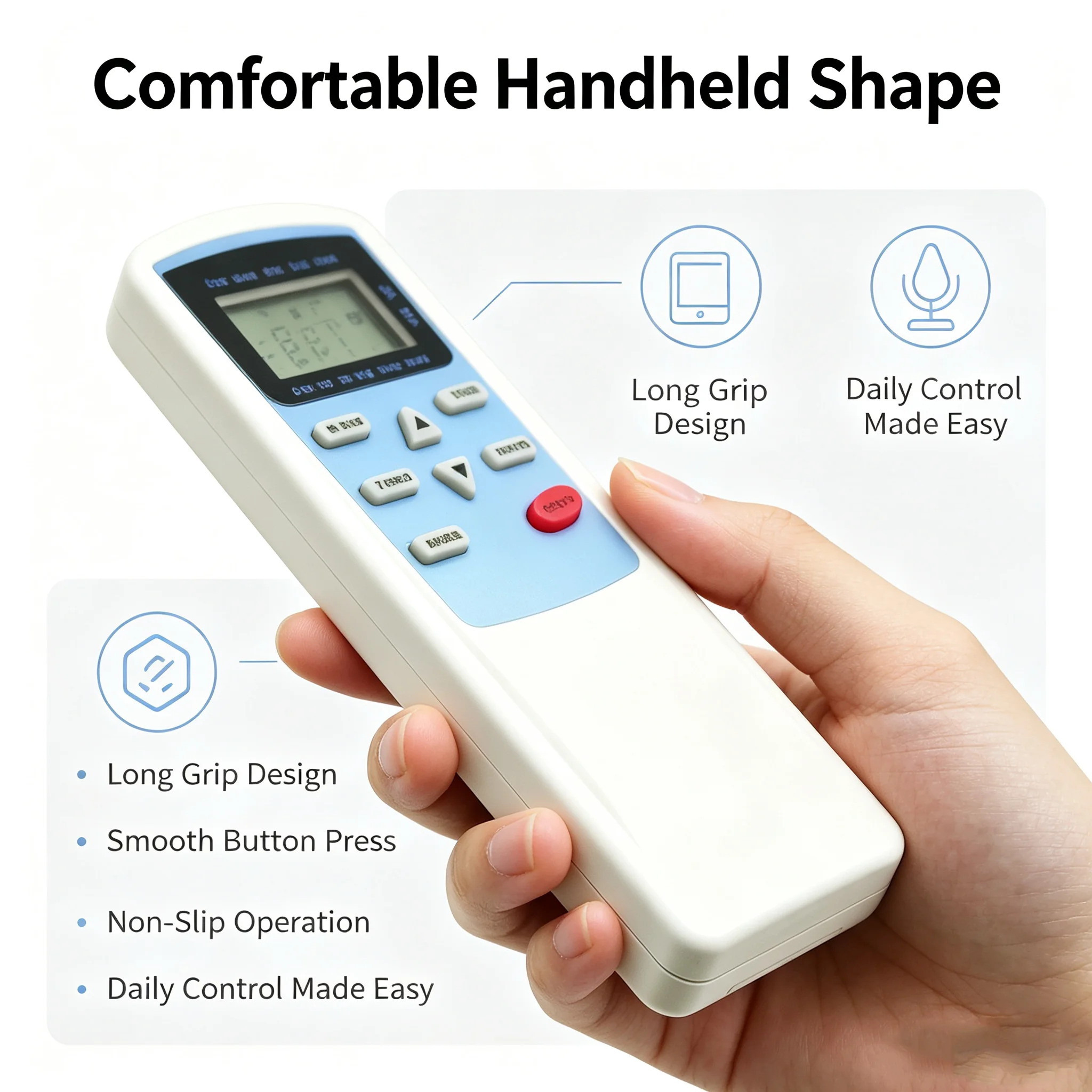 FAZV GYKQ-11E Air Conditioner Remote for TCL Ballu Soleus Air Rix Cryos DAEMA GYKQ-05/03/10E/12E