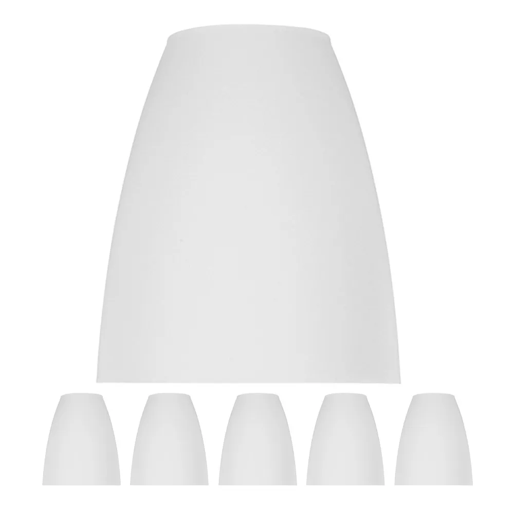 

6 шт. пластиковых плафонов для ламп с плоским основанием, для напольных и настольных светильников, современные винтажные плафоны, аксессуары для домашнего декора и освещения