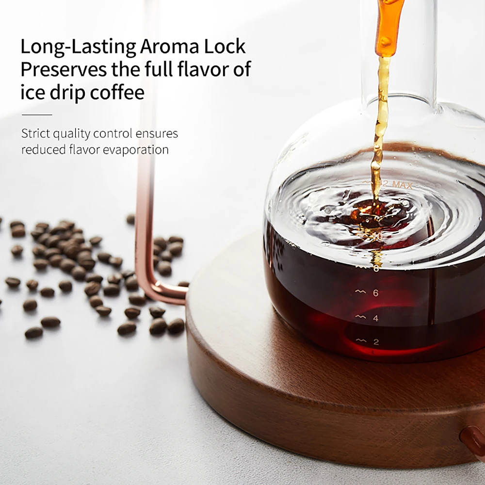 zeroHero Dingyuan MAX 2.0 Ice Drip Tower 900mm 12 Cup Dual Purpose Shishi Odoshi Borosilicate for Popular Cafe Baristas X