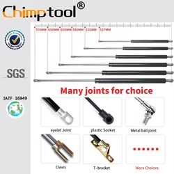 1PC Gas Spring 10N 20N 30N 40N 50N 60N 70N 80N 90N 100N 110N 120N 130N Gas Spring Shock Absorber Hydraulic Lift Can Customize