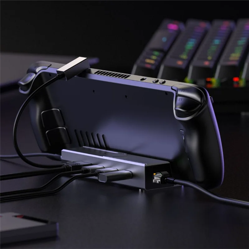 

Практичный концентратор типа C, HDMI-совместимые док-станции 4K60 Гц для Nintendo Switch, док-станция Steam Deck, аксессуары Jsaux
