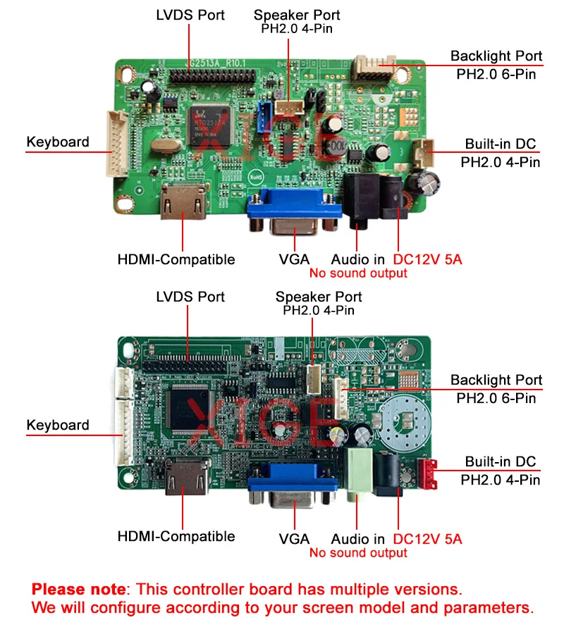 For LM195WX1 M190CGE M190PW01 MV195WGM LCD Controller Drive Board DIY Kit LVDS 30 Pins Display Matrix VGA+HDMI 1440*900 1440x900