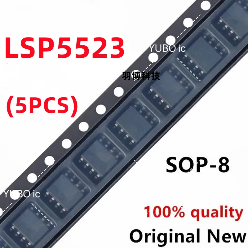 (5piece)100% New LSP5523 LSP5523-R8A sop-8 Chipset