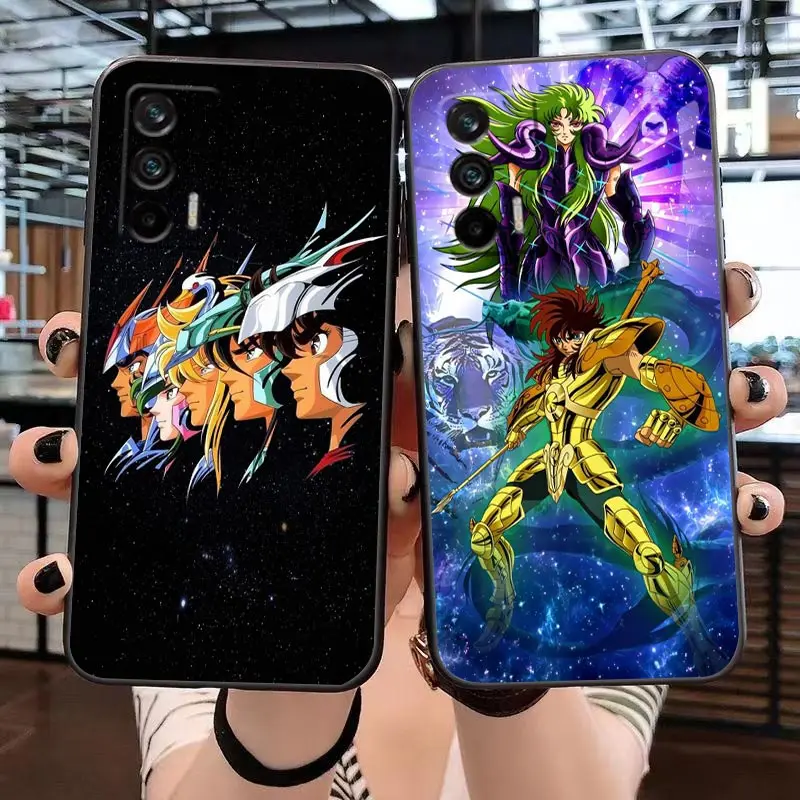 S-Saint Seiya Hades Santuario Funda Case For Realme GT 2 Pro Master Neo2 NARZO 50 50I 50A C35 C33 C31 C30 C30S C21 C15 V25 Case