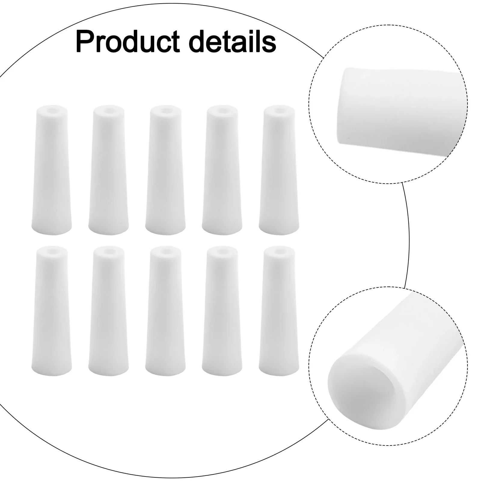 Compatible With Various Media Adapter Earthenware 3.2mm Sand Blasting Cost-effective Efficient Use Long Lifespan