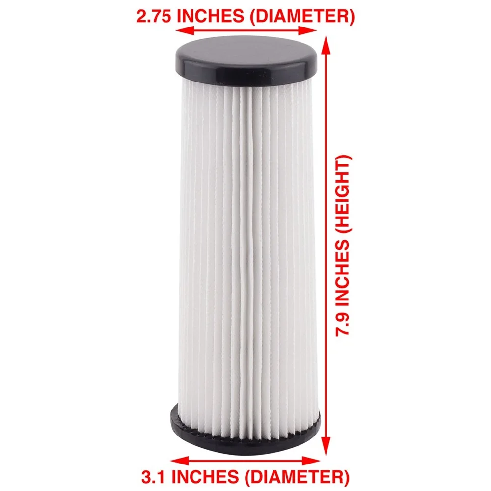 3PCS HEPA Filter Replacement Part 3JC0280000 2JC0280000 for Dirt Devil F1 Vacuums