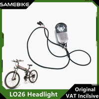 Original Headlight for SAMEBIKE LO26 Electric Bicycle Foldable E-Bike Cycling Head Light Assembly Replacement Accessories