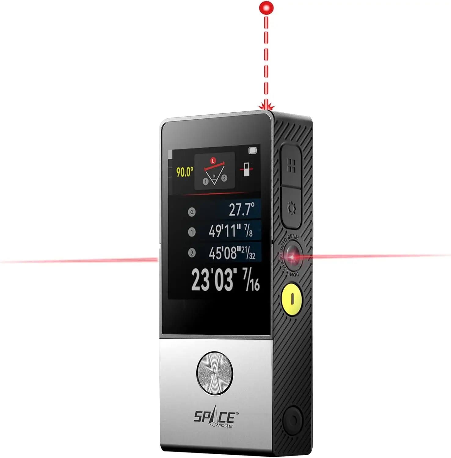 

Laser Measuring Tool with Visual Aligning Indicator, 330Ft Professional Laser Measurement Tool w/IPS Touchscreen