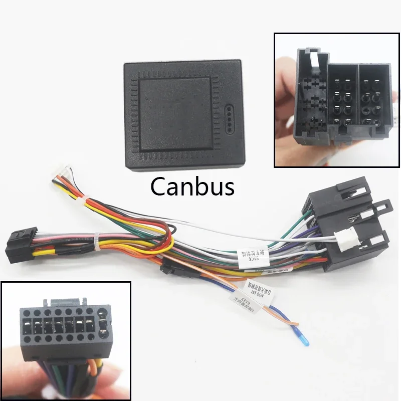 

Car Media Player GPS Navigation Radio CANBUS BOX Wire harness Adapter Cable For Volkswagen Golf 5/6/Polo/Passat/Tiguan/Touran