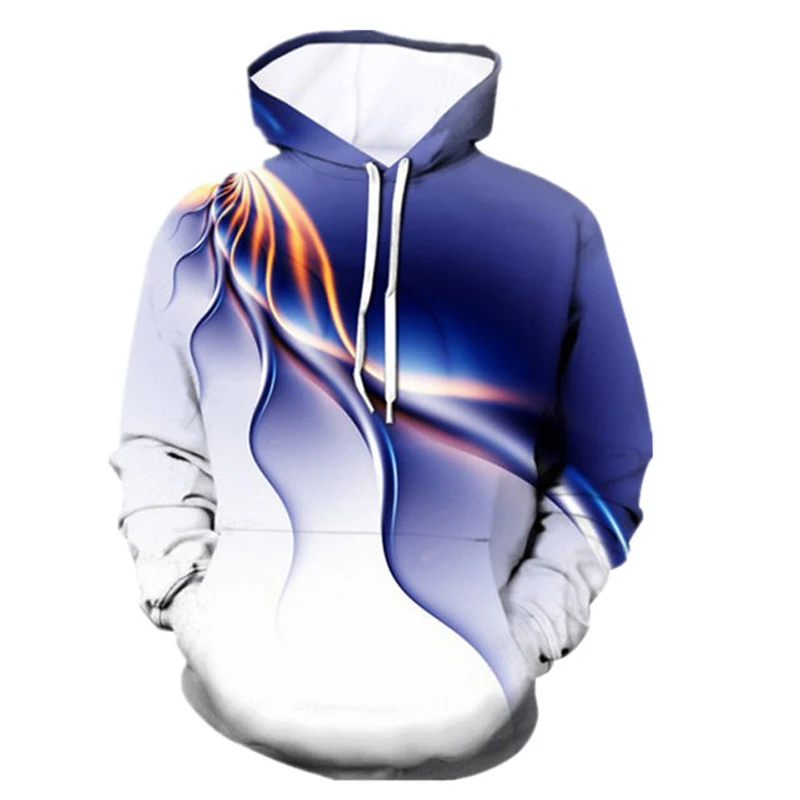 Line Harajuku Pattern Fashion Style 3D Printed Hoodies Unisex Pullovers Hoodie Casual Sweatshirts Street Top Tracksuit