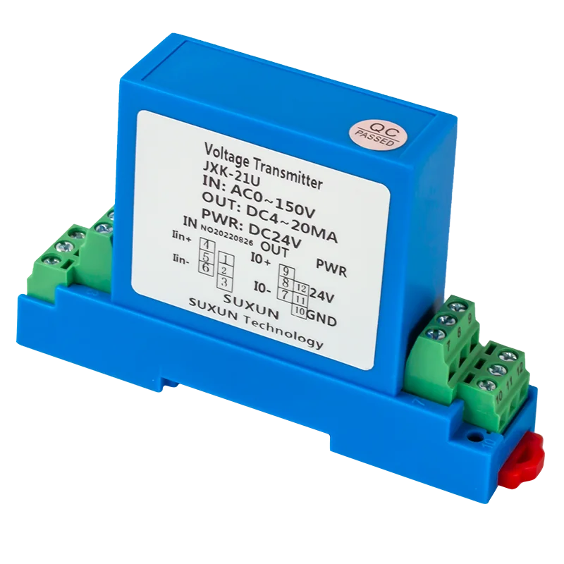 Imagem -05 - Transmissor de Tensão dc e ac Sensor Transdutor de Tensão 500v 01000v a 020ma 4-20ma 0-10v Rs485