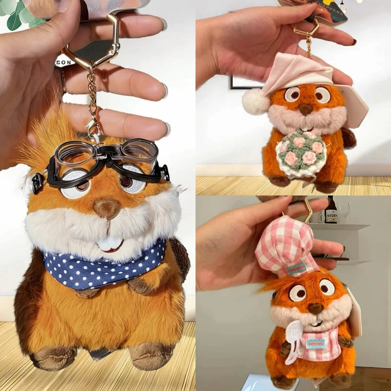 

In Stock Hoppers Mabel Anime Periphery Plush Doll Soft Stuffed Animal Periphery Pendant Keychain Cute Cartoon Toy Girl Gifts