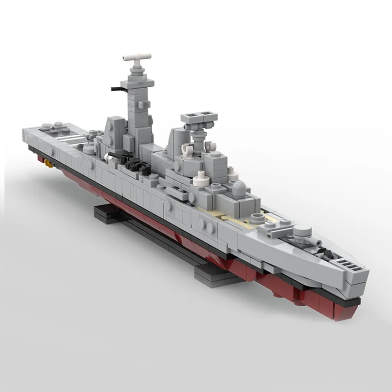 480 قطعة MOC نوع فئة المدمرة قارب نموذج اللبنات العمارة تجميع DIY بها بنفسك هدية الكريسماس لعبة إبداعية الطوب الاطفال