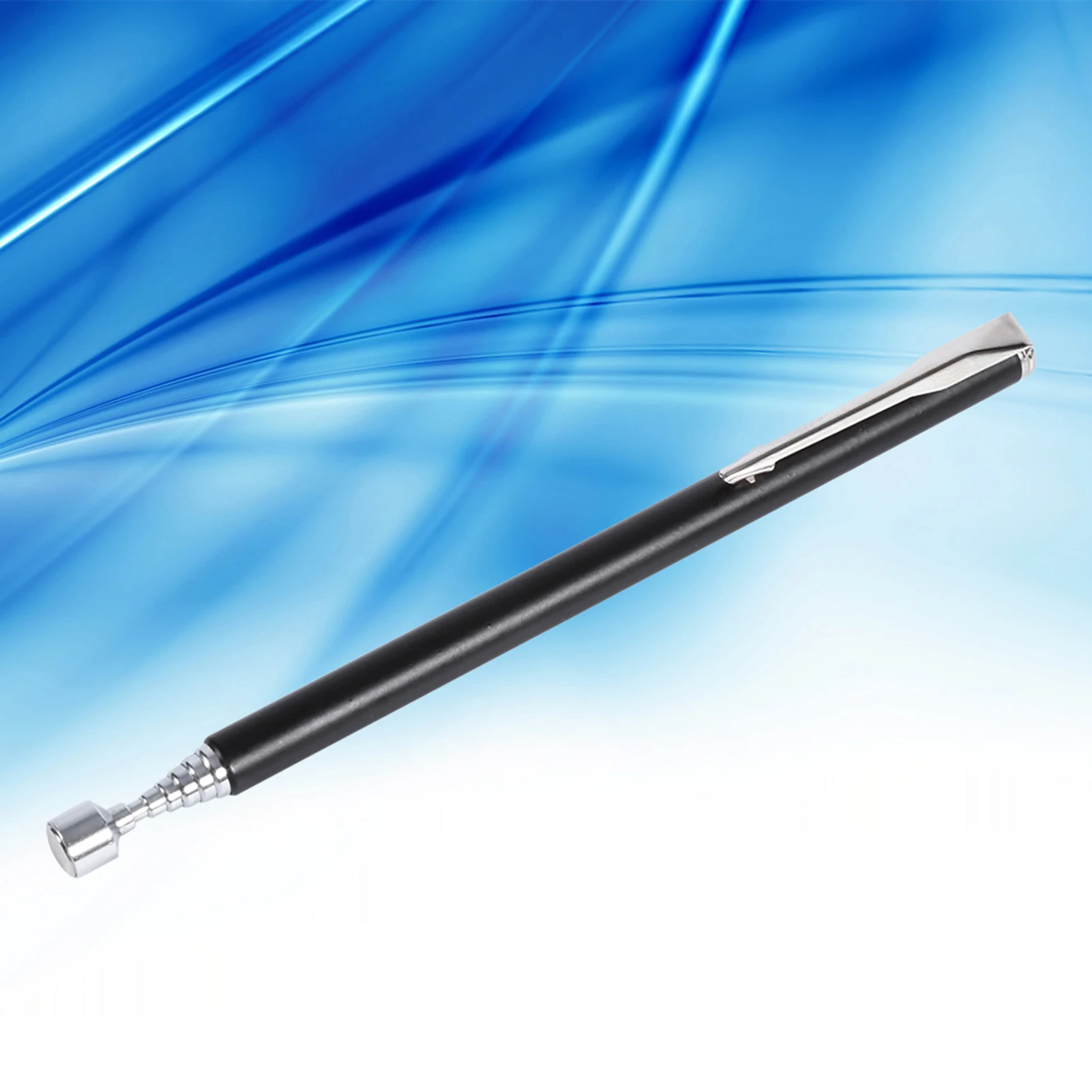 Portable Magnetic Pickup Tool Pen Shape Pocket Clip Telescopic Magnet Pen High Capacity Handy Magnetic Retrieval Pen for Repair