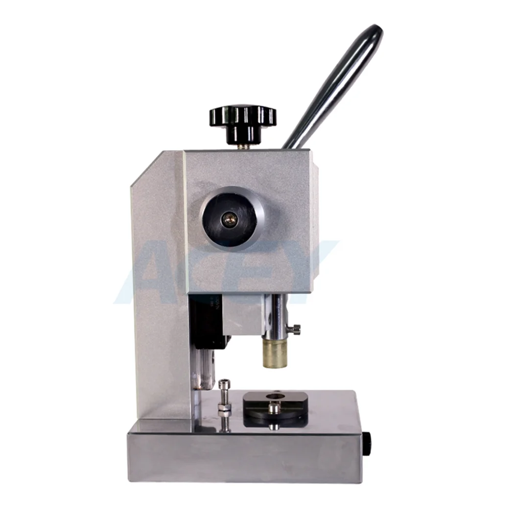

Compact Precision Lithium Ion Battery Electrode Disc Cutter Coin Press Small Cell Punching Machine