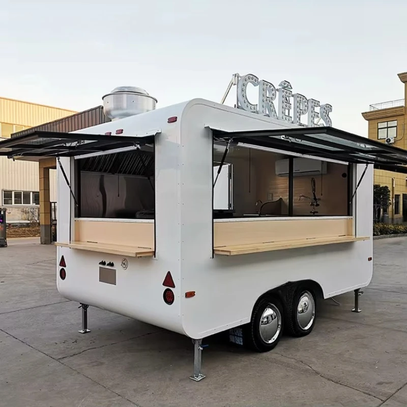 รถขายอาหารเคลื่อนที่ บาร์ รถขายกาแฟ รถพ่วง พร้อมอุปกรณ์ครบครัน ขายโดเนอร์เคบับ ของหวาน เบอร์เกอร์ พิซซ่า พร้อมครัวครบชุด