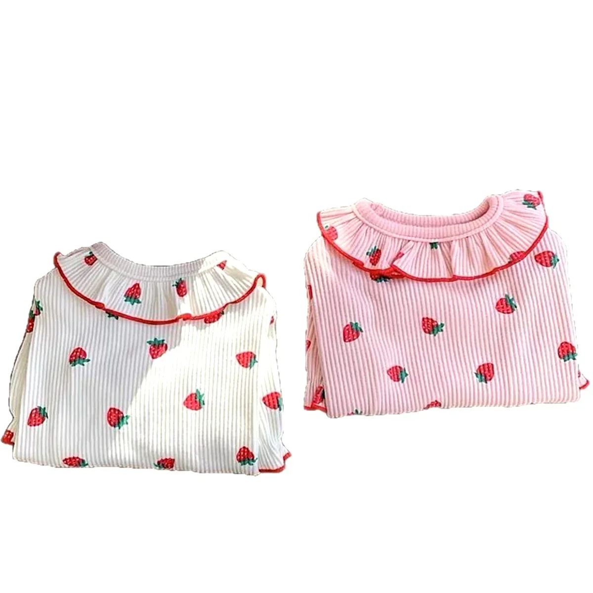 Strawberry Small Dog Clothes Summer Breathable Clothing for Cat Cute Dog Clothing for Small Dog Vest Ruffled Collar Pet Clothes - view 5