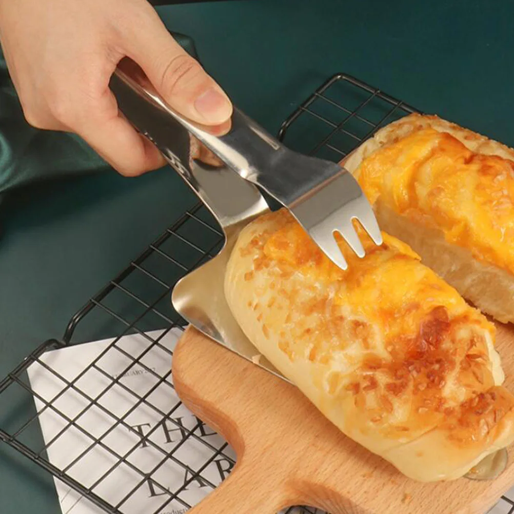 

2pcs Steel Pizza Shovel Cake Pizza Shovel Spatula Baking Tool Silver Metal Home Restaurant Kitchen Accessories