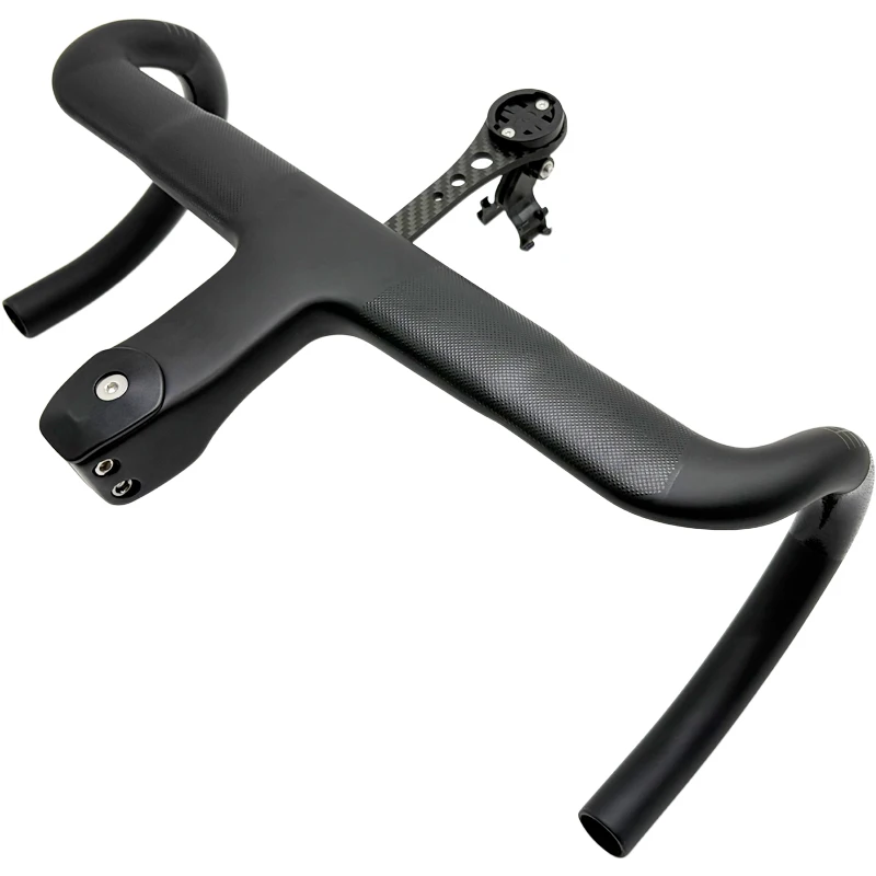 Aero Carbon Integrierter Rennrad-Lenker mit Vollständiger Interner Kabelführung, Passend für OD1 OD2, 28,6-31,8mm Gabeladapter für Rennräder – Detail 16