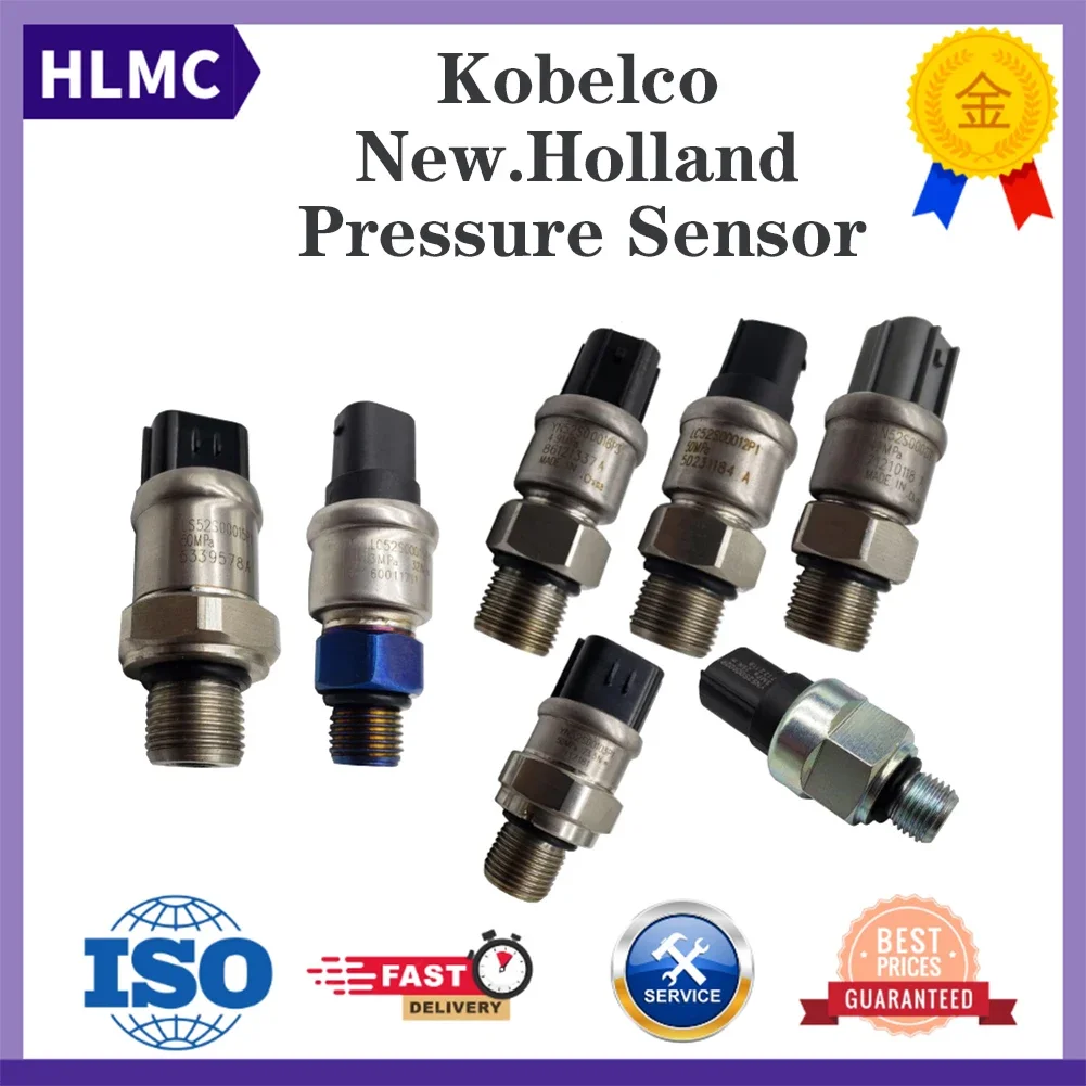 Excavator Spare Parts Kobelco SK100 200 250 260 350 -6E-8 Super 8 High Pressure And Low Pressure Sensor