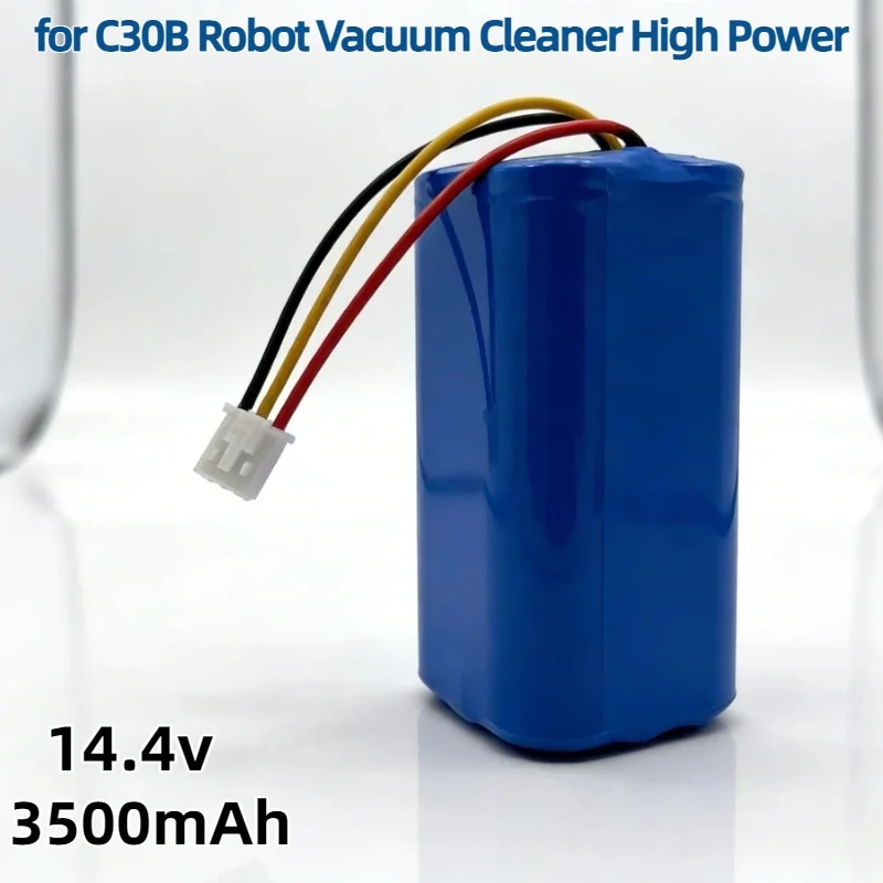 

Replacement Battery Spare Part for C30B Vacuum – 14.4V 2600mAh Lithium Cell Long-Lasting Energy Output for Robot Cleaner Power