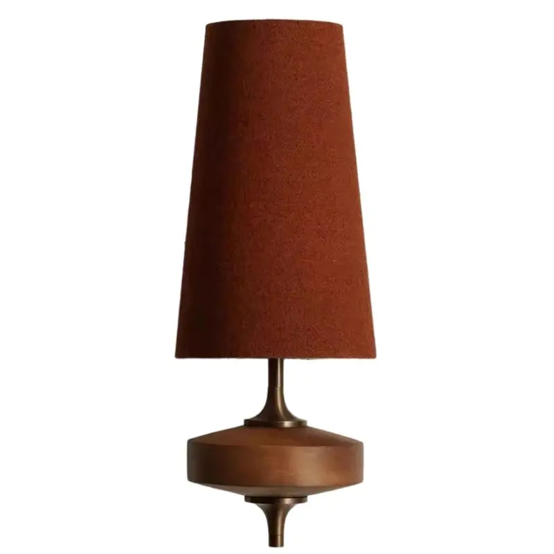 

AAAF Living Room Decorative LED Wall Lamp Fabric Lighting Bedroom Bedside Korean Style Minimalist Entrance Light