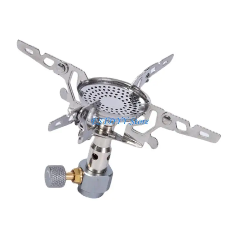 G6DE 삼각형 브래킷 가스 스토브 20kg 하중 베어링 방풍 디자인 캠핑 생존