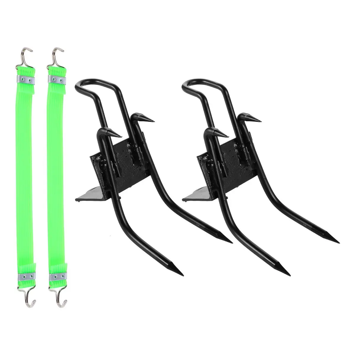 Tree Climbing Tool Spikes Shoes for Boots 100kg Carbon Steel Pole Climbing Stairs Practice Survival Hunting Essential Equipment