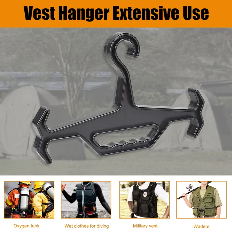 Heavy Duty Hanger For Vest Wetsuit Hanger,Survival Equipment Storage Organizer