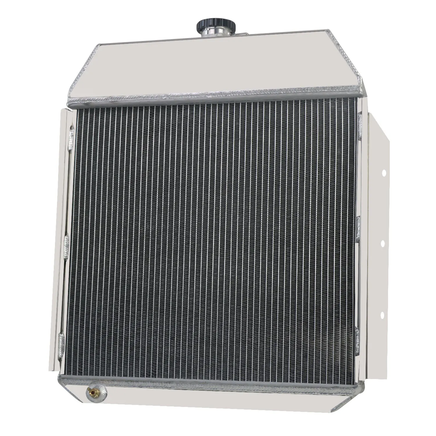 GTGMOTO 4 Rows Radiator for 1941-1949 International KB1 KB2 KB3 K1 K2 K3 Series L6 Engine