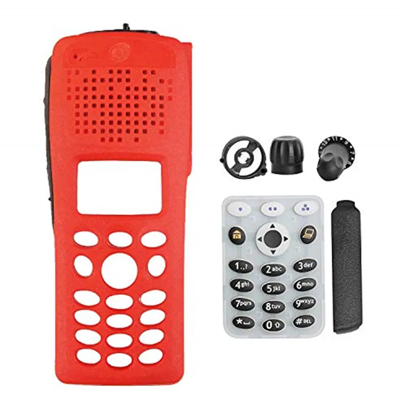 

Red Full Keypad Replacement Housing Case Kit For XTS2500 XTS2500I M3 Model 3 Portable Two Way Radio