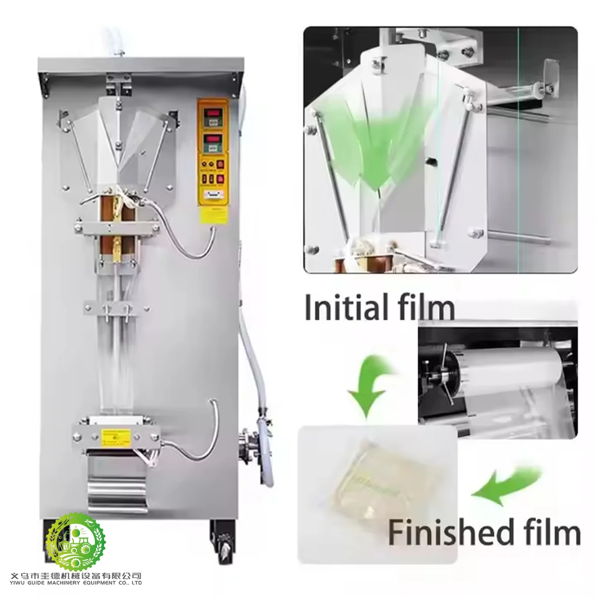 

New Multi-Function Automatic Liquid Juice Oil and Honey Pouch Sachet Packaging Machine for Food for Liquid Oil Filling