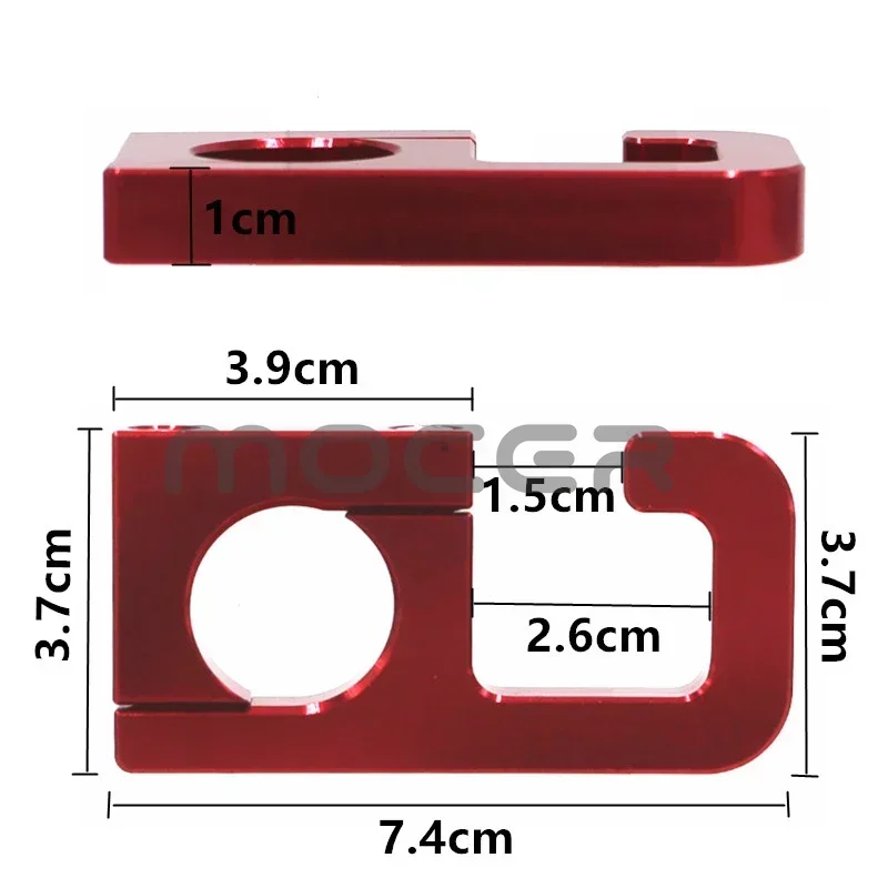 Moto 22MM CNC in lega di alluminio manubrio bagaglio casco gancio per Honda PCX150 PCX160 PCX 160 150 125 2014-2021 parte modificata