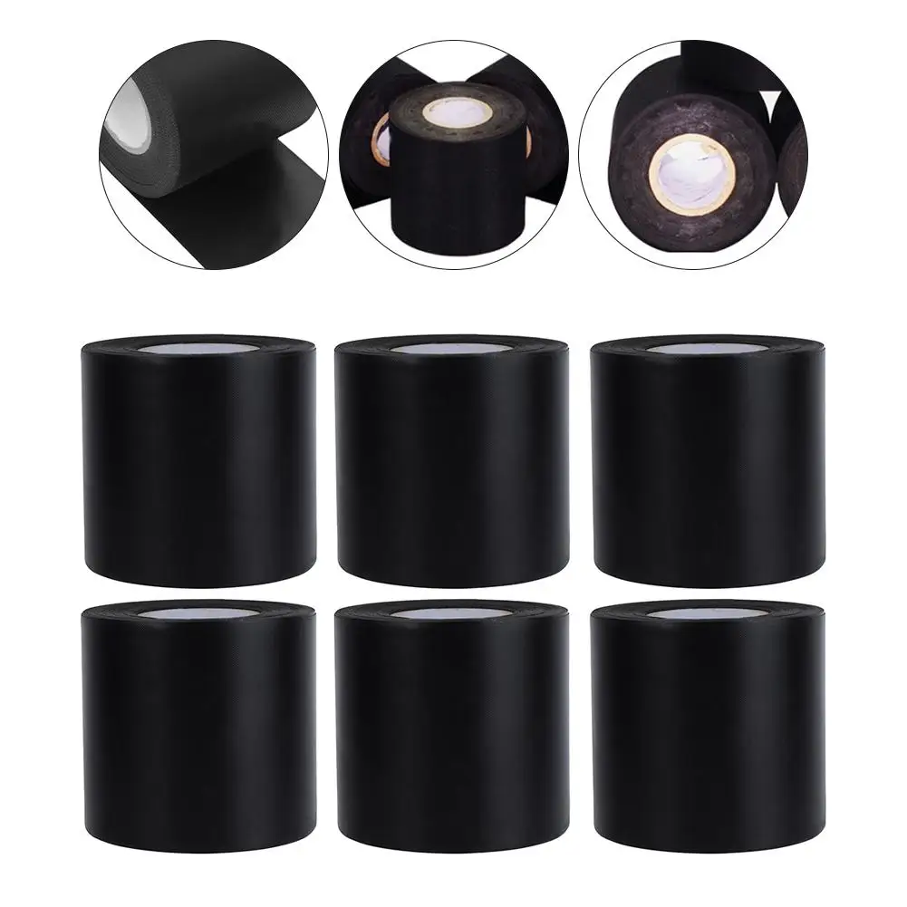 Home Use Outdoor Applications 6.5*6cm Air Conditioning Tape PVC Insulation Tape Excellent Adhesion Indoor Outdoor Use