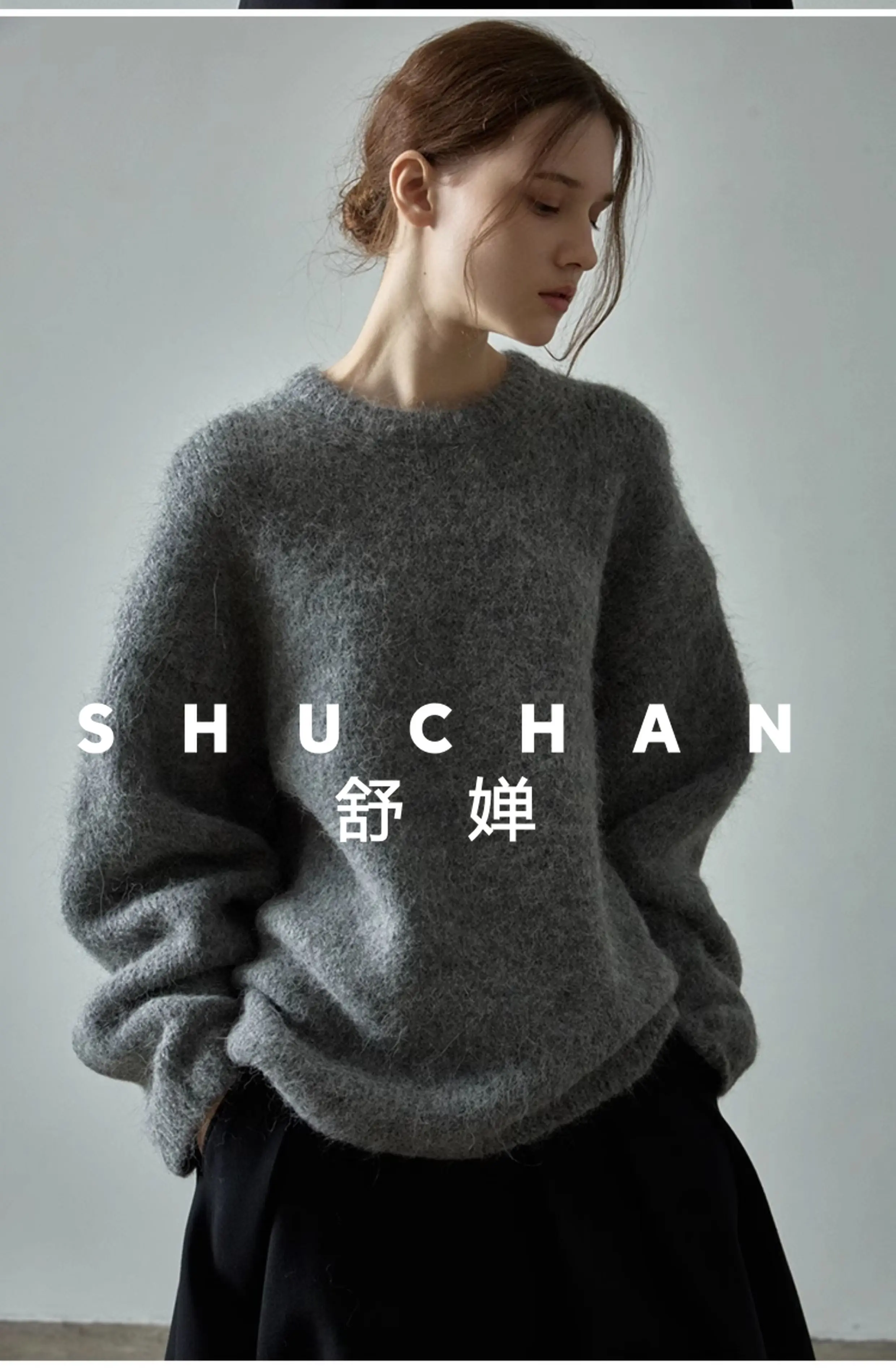 59% Alpaca Sweater Women's 2025 Autumn and Winter Lazy Wind Knitting Pullover Thick Warm Winter Clothes Women