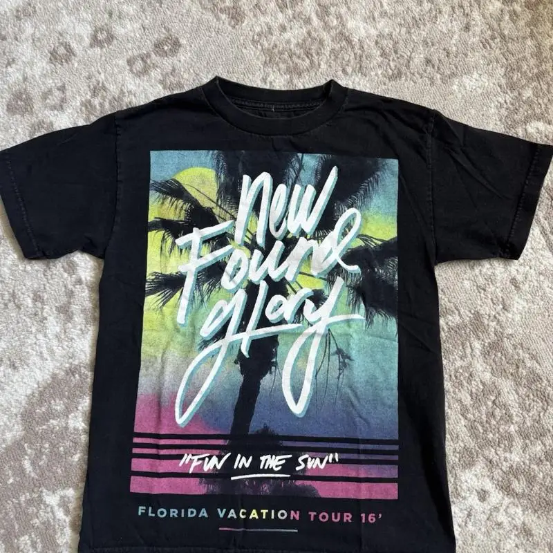 New Found Glory T Shirt Tour 2016 Size Small Emo
