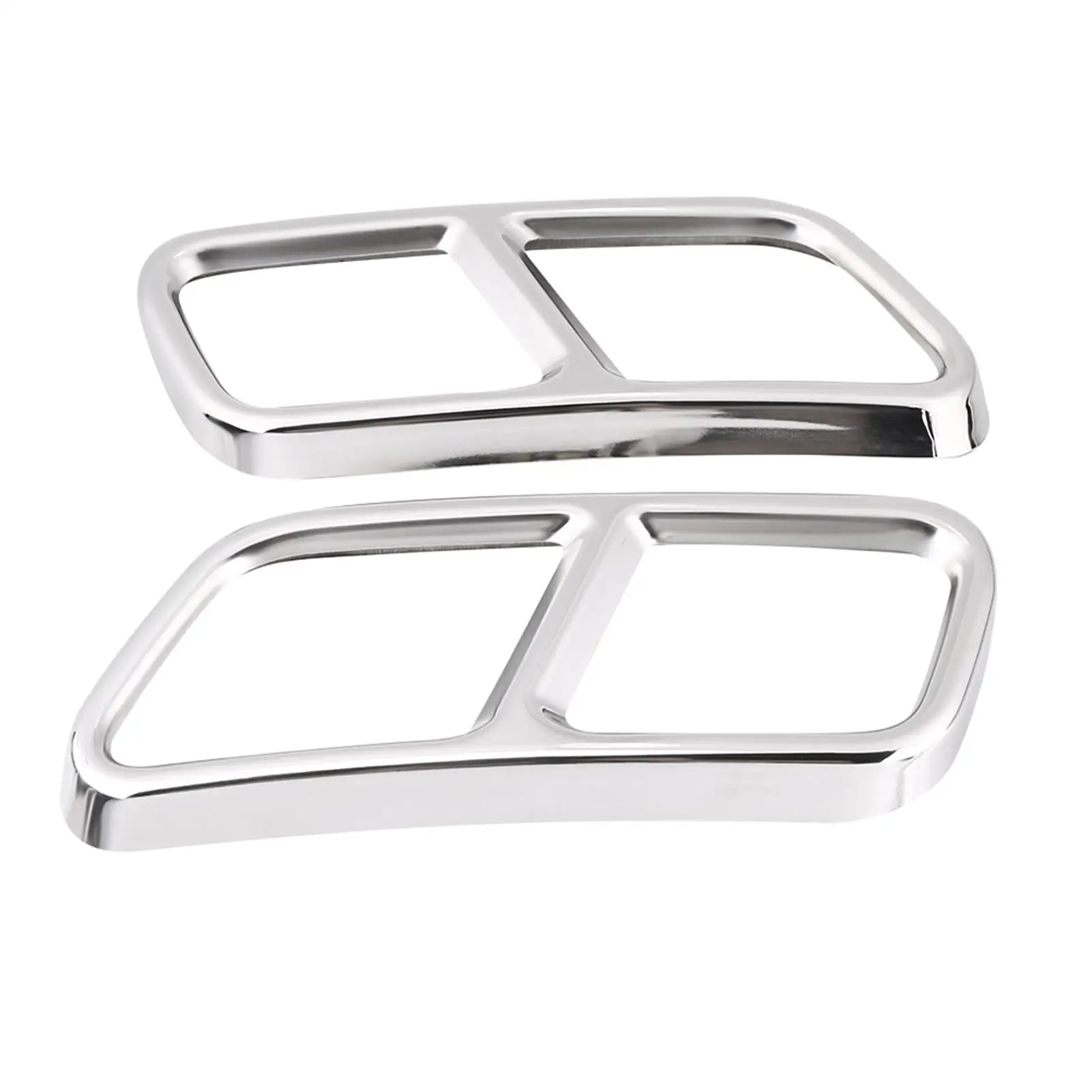 

Rear Exhaust Pipe Cover Trims for Mercedes Benz GL X166 13 17, S R Class W222 W251 10 17
