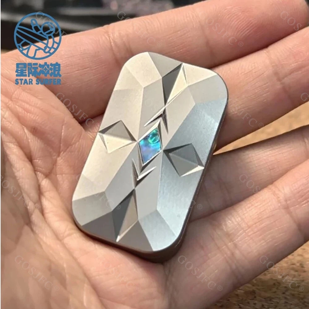 

STAR SURFER EDC Stainless Steel Unlimited Pushing Slider Fidget Slider Stress Relief Toy Fidget Toys For Adults Office Desk