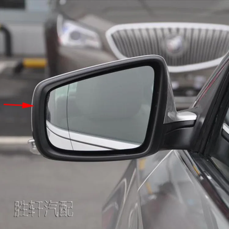 For Buick LaCrosse 09-15 models with mirror frame, reverse mirror frame, rearview mirror outer frame, reflective mirror