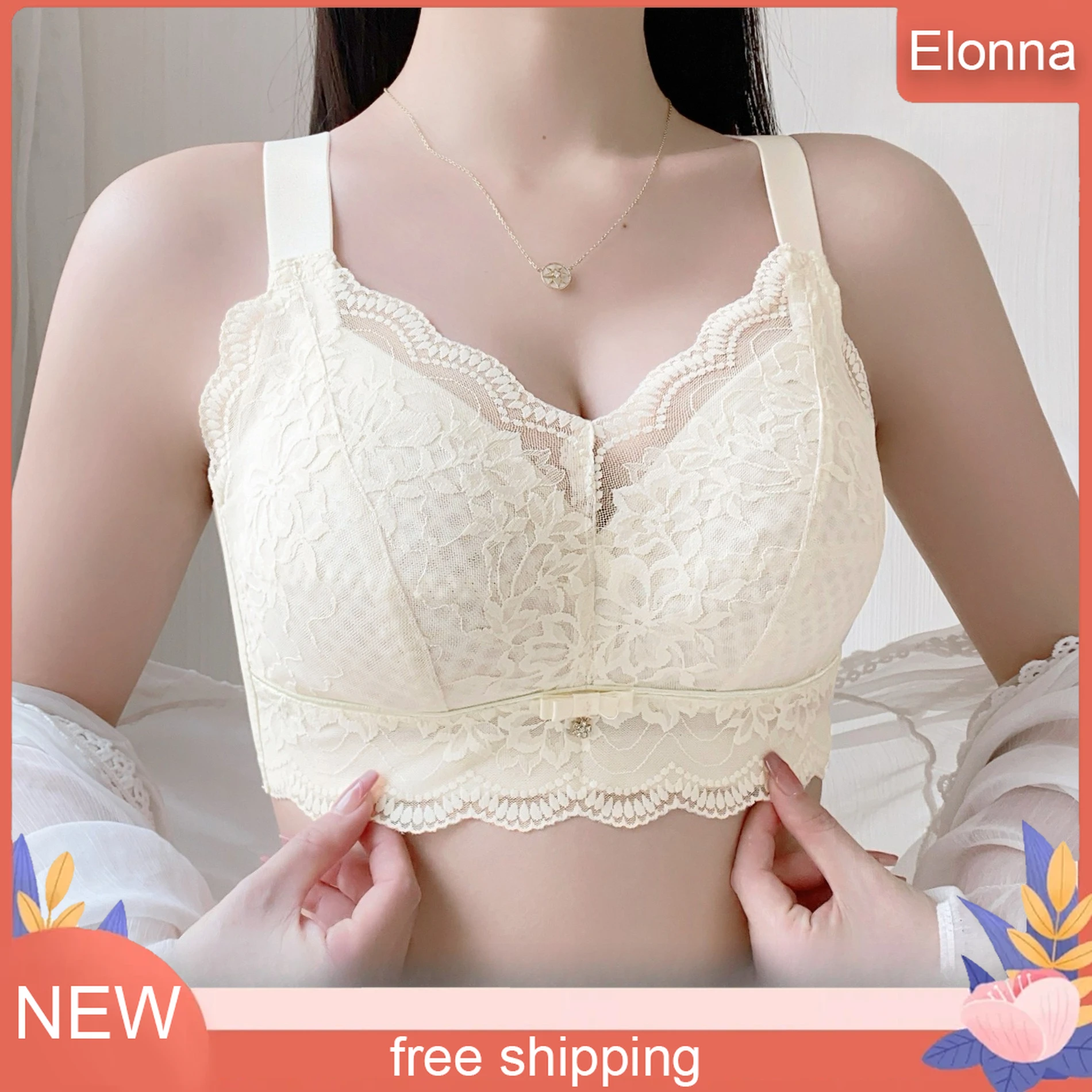 

Push Up Bra Female Lingerie Sexy Bra Lace Bras for Women Wire Free Underwear Women C D Cup Plus Size Bra Women Clothing Bras