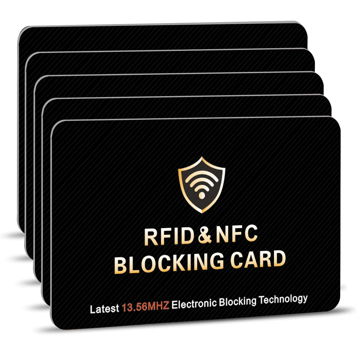 RFID Blocking Cards One Card Protects Entire Wallet Purse NFC Contactless Bank Debit Credit Card Protector ID Guard Blocker