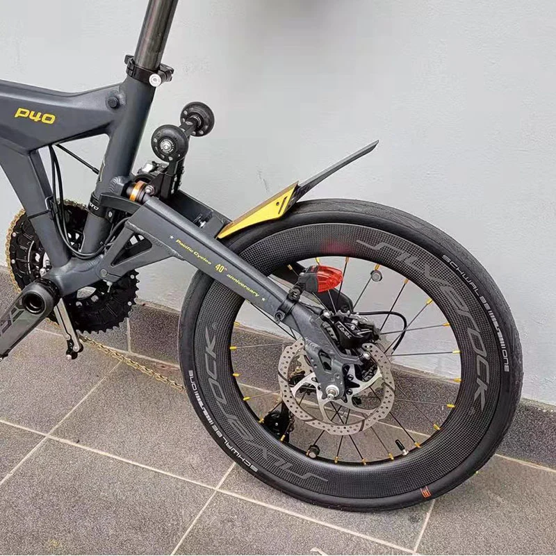 

SILVEROCK Carbon Wheels 18in 355 Disc Brake or Rim Brake 36mm 50mm Profile for Birdy Folding Bike Clincher Bicycle Wheelset