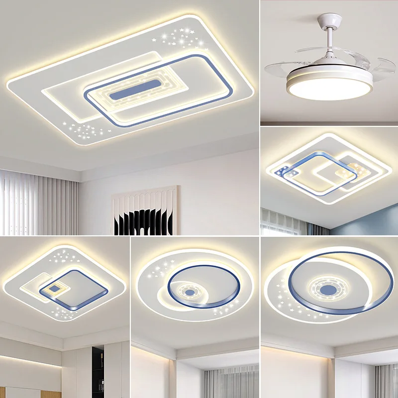 Espectro completo inteligente moderno simple protección ocular sala de estar dormitorio comedor