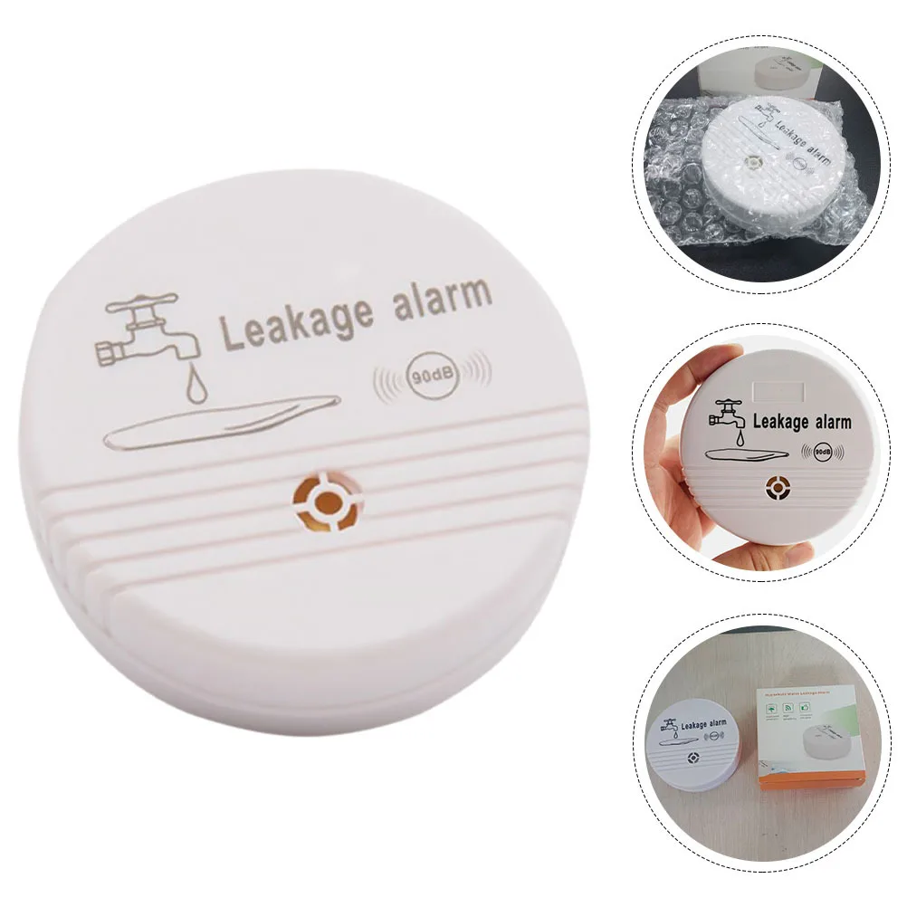1 قطعة جهاز استشعار إنذار تسرب المياه للمنزل متعدد الوظائف كشف الفيضانات تنبيه الصوت حجم صغير تسرب بالتنقيط ل