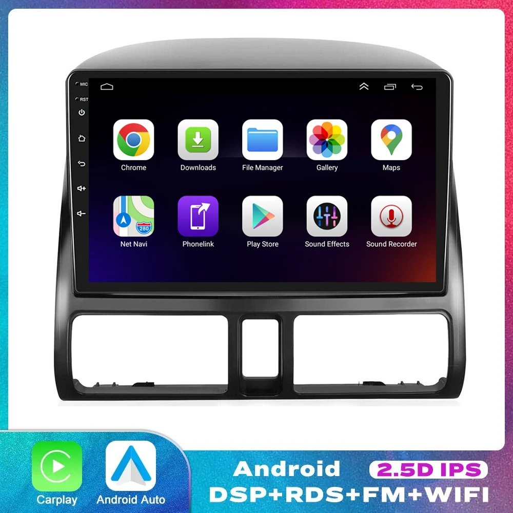 

Автомагнитола 2 Din Android для Honda CR-V 2 CRV 2001 2002-2006 Автомобильный мультимедийный видеоплеер 4G Carplay GPS 2 Din стерео головное устройство