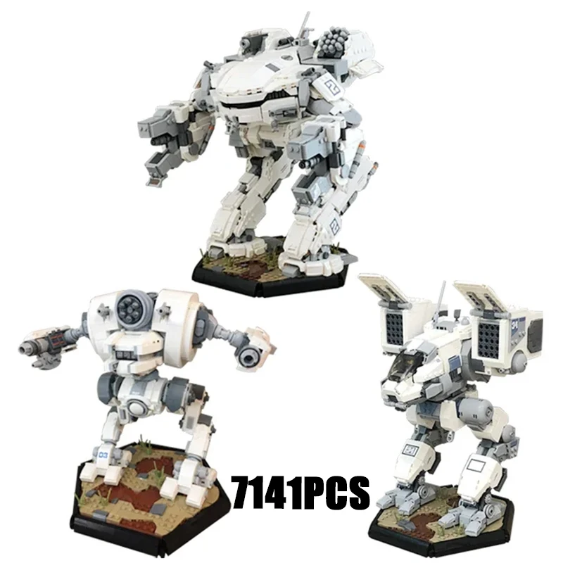 Cosmic Military Model Moc Building Bricks Emperor Mech Warrior Technology Modular Blocks Gifts Christmas Toys DIY Sets Assembly