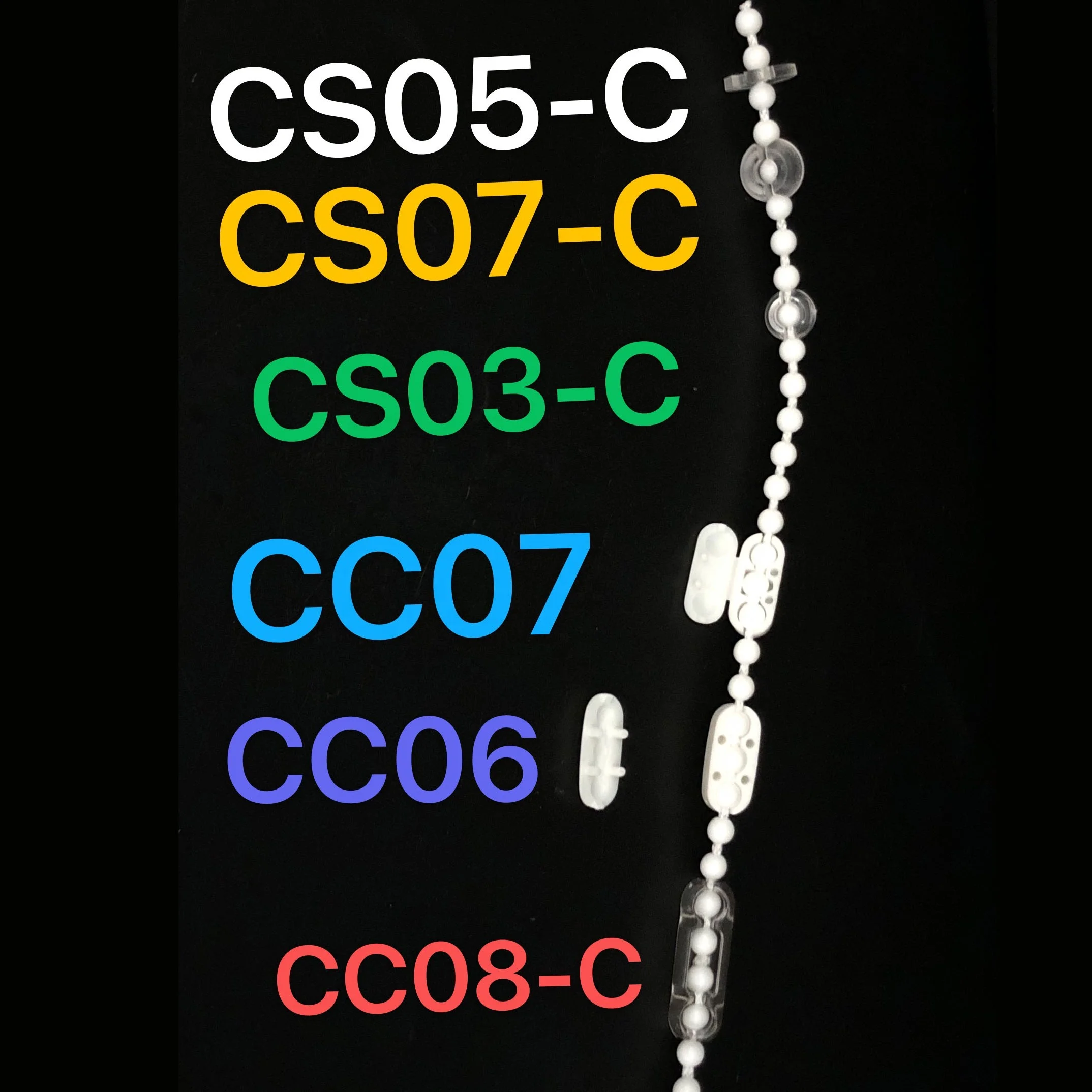 Hot Design Curtain Accessories Chain Stopper Blind Roller Accessories Plastic Stopper for Roller Blinds