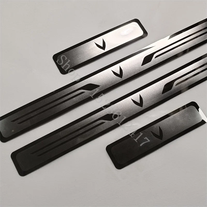 For Changan CS35 CS55 CS75 PLUS Door Sill Scuff Plate Trim Stainless Steel Welcome Pedal Styling Protector Car Accessories